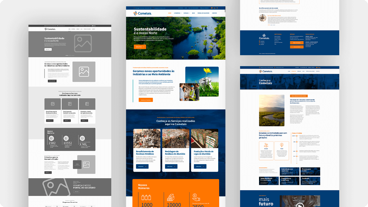 Cometais | Pivô Brands - Branding, Growth & Tech